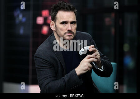 New York, NY - Dezember 13: BUILD-Serie präsentiert Matt Dillon über seinen neuen Film "Das Haus, das Jack gebaut' am Bau Studio am Donnerstag, Dezember 13, 2018 in New York, NY (Foto von Steve Mack/S.D. Mack Bilder) Stockfoto