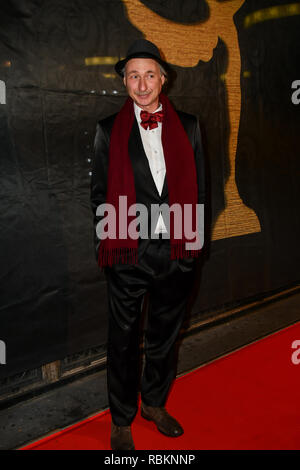 London, Großbritannien. 10. Jan 2019. Alessandro Negrini besucht Arrivers am Gold Film Awards auf der Regent Street Kino am 10. Januar 2019, London, UK. Bild Capital/Alamy leben Nachrichten Stockfoto