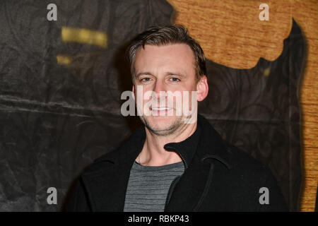 London, Großbritannien. 10. Jan 2019. Callum Blue Arrivers am Gold Film Awards auf der Regent Street Kino am 10. Januar 2019, London, UK. Bild Capital/Alamy leben Nachrichten Stockfoto