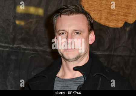 London, Großbritannien. 10. Jan 2019. Callum Blue Arrivers am Gold Film Awards auf der Regent Street Kino am 10. Januar 2019, London, UK. Bild Capital/Alamy leben Nachrichten Stockfoto