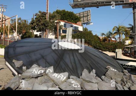West Hollywood, CA. 10 Jan, 2019. Die Atmosphäre im "Roswell, New Mexiko Erfahrung am 8801 Sunset Blvd am 10. Januar 2019 in West Hollywood, CA Credit: David Edwards/Medien Punch/Alamy leben Nachrichten Stockfoto