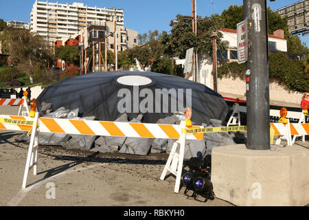 West Hollywood, CA. 10 Jan, 2019. Die Atmosphäre im "Roswell, New Mexiko Erfahrung am 8801 Sunset Blvd am 10. Januar 2019 in West Hollywood, CA Credit: David Edwards/Medien Punch/Alamy leben Nachrichten Stockfoto