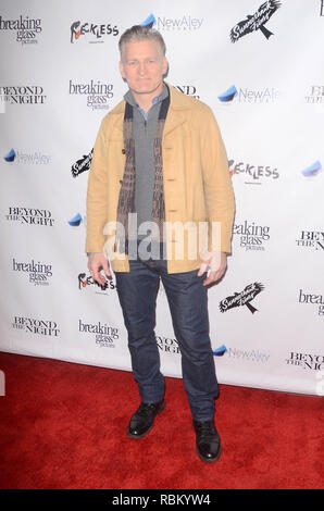 Beverly Hills, Ca. 10 Jan, 2019. Chance Kelly am Los Angeles Premiere von Jenseits Der Nacht im Ahrya Bildende Kunst Theater in Beverly Hills, CA. 10. Januar 2019. Quelle: David Edwards/Medien Punch/Alamy leben Nachrichten Stockfoto