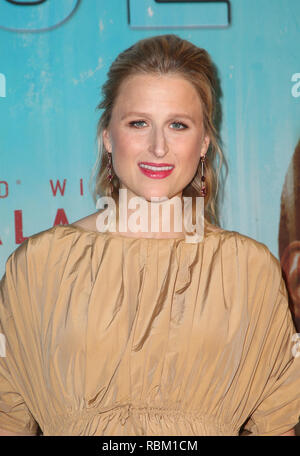 West Hollywood, CA, USA. Januar 2019. 10. Januar 2019: West Hollywood, Kalifornien: Mamie Gummer. Die Premiere von HBO's True Detective Staffel 3 in Los Angeles fand in der Directors Guild of America statt. Foto: Faye Sadou/AdMedia Stockfoto