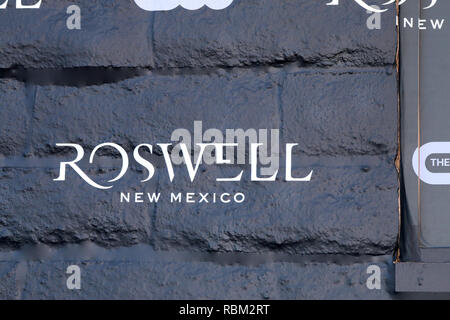 Januar 10, 2019 - West Hollywood, CA, USA - LOS ANGELES - Jan 10: Atmosphäre an der ''Roswell, New Mexiko'' Erfahrungen mit dem 8801 Sunset Blvd am 10. Januar 2019 in West Hollywood, CA (Credit Bild: © Kay Blake/ZUMA Draht) Stockfoto
