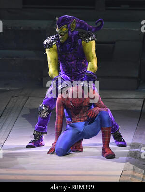 Sunrise, FL, USA. 10 Jan, 2019. Marvel Universum lebt! Alter der Helden im BB&T Center am Januar 10, 2019 in Sunrise, Florida. Quelle: MPI04/Medien Punch/Alamy leben Nachrichten Stockfoto