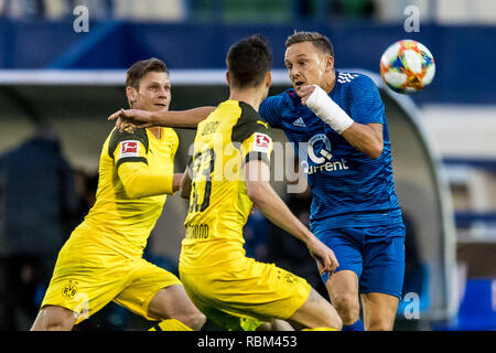 MARBELLA - 11-01-2019, niederländische Fußball eredivisie Saison 2018 / 2019. Feyenoord Spieler Jens Toornstra während der Match Feyenoord - Borussia Dortmund. Stockfoto