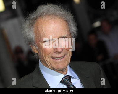 Das maultier Weltpremiere statt im Regency Dorf Theater in Los Angeles, Kalifornien. Mit: Clint Eastwood, Wo: Los Angeles, Kalifornien, Vereinigte Staaten, wenn: 10 Dez 2018 Credit: Adriana Barraza/WENN.com M. Stockfoto