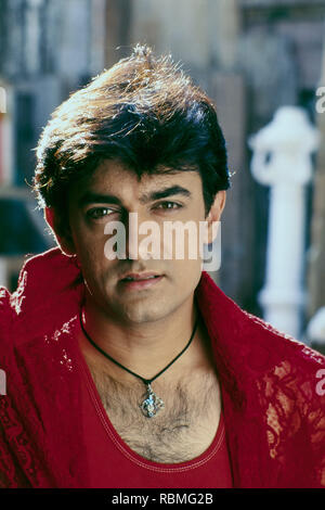 Portrait von Aamir Khan, Indien, Asien Stockfoto