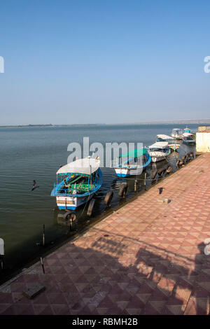 Gowthami Ghat, rajahmundry, Andhra Pradesh, Indien, Asien Stockfoto