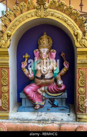 Lord Ganesha Idol, Rajahmundry, Andhra Pradesh, Indien, Asien Stockfoto