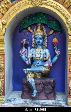 Lord Shiva Idol, Rajahmundry, Andhra Pradesh, Indien, Asien Stockfoto