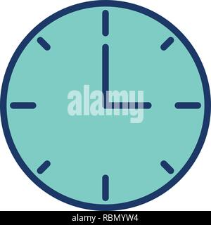 Vektor-Uhr-Symbol Stock Vektor