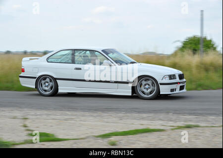 E36 Form BMW M3 Sports Saloon Stockfoto