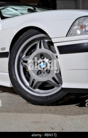 E36 Form BMW M3 Sports Saloon Stockfoto