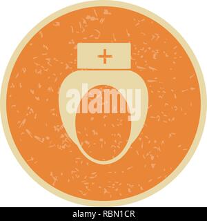 Vektor Krankenschwester Symbol Stock Vektor