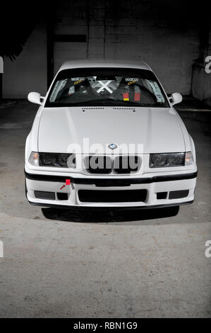 E36 Form BMW M3 Sports Saloon Stockfoto