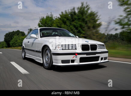 E36 Form BMW M3 Sports Saloon Stockfoto