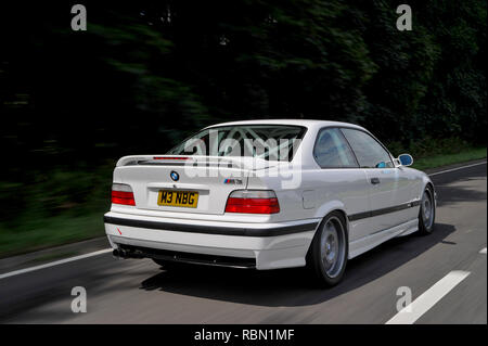 E36 Form BMW M3 Sports Saloon Stockfoto
