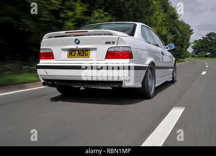 E36 Form BMW M3 Sports Saloon Stockfoto