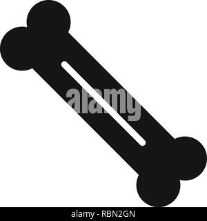 Vektor Knochen Symbol Stock Vektor