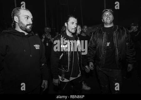 Dj superband Swedish house Mafia wieder zum ersten Mal seit fünf Jahren bei ultra Music Festival in Miami Stockfoto