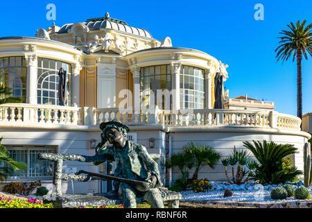 Europa. Frankreich. Alpes-Maritimes (06). Beaulieu-sur-Mer. Die Rotonde, c 19 Belle Epoche Architektur Stockfoto