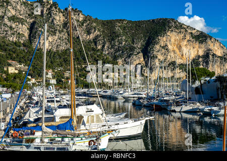 Europa. Frankreich. Alpes-Maritimes (06). Beaulieu-sur-Mer. Die Marina Stockfoto