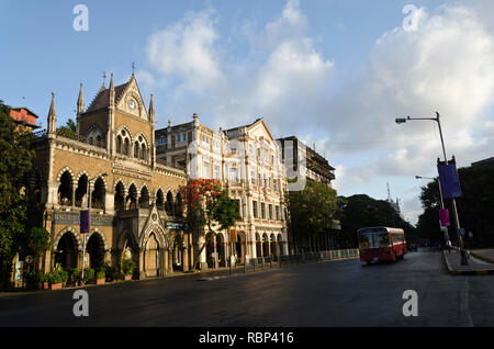 David Sassoon Gebäude der Bibliothek, Mumbai, Maharashtra, Indien, Asien Stockfoto