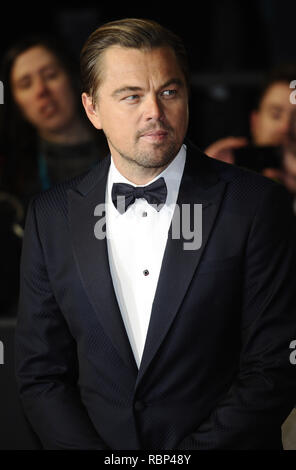 Verschiedene Prominente nehmen an der EE BAFTA Awards gesponsert am Royal Opera House in Covent Garden, London Mit: Leonardo DiCaprio, Wo: London, Vereinigtes Königreich, wenn: 14 Feb 2016 Credit: Steve Finn/WANN Stockfoto