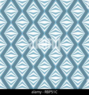 Kunst abstrakte geometrische Licht weiß blau Muster Stock Vektor