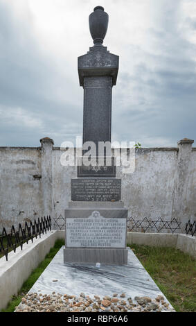 HOLOCAUST MEMORIAL (1947) VEREINIGTEN hebräischen Gemeinde Friedhof (1910) Havanna, Kuba Stockfoto