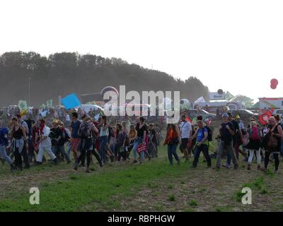 "Ende Gelände" 06-10-2018 05. Stockfoto