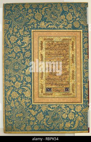 "Portrait von Rup Singh', Folio aus dem Shah Jahan Album Stockfoto
