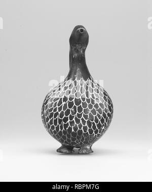 "Tell el-Yahudiya" Vase in der Form einer Ente Stockfoto