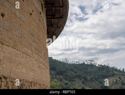 Tulou Rundschreiben Gemeinschaften unter Huaan Unesco Weltkulturerbe Stockfoto