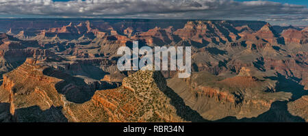 Sonnenuntergang, South Rim, Grand Canyon National Park, Arizona Stockfoto