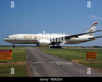 Ein 6-DDC Etihad Airways Boeing 777-Ffx-cn 39691 Bild 2. Stockfoto