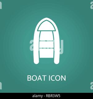 Boot-Symbol. Vector Illustration. Stock Vektor