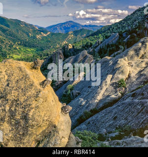 Kirche Creek, Ventana Wilderness, Los Padres National Forest, Big Sur, Monterey County, Kalifornien Stockfoto