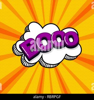 Pop Art Comic Text Stock Vektor