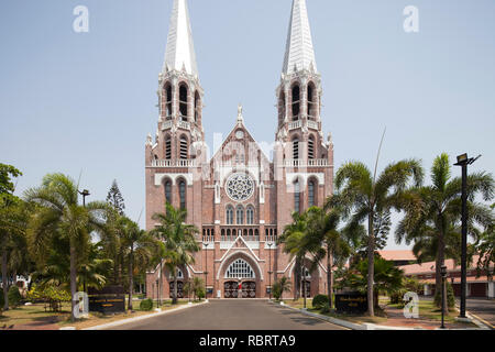 St. Mary Kathedrale gebaut 1909, Yangon, Myanmar, Asien Stockfoto