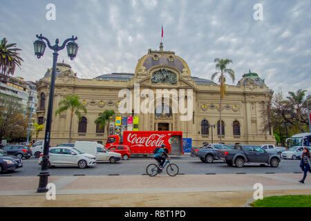 SANTIAGO, CHILE - 14. SEPTEMBER 2018: Art Museum in Santiago, Museo Nacional de Bellas Artes. Santiago, Chile, Südamerika Stockfoto