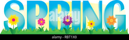 Bunte Feder Banner Stockfoto