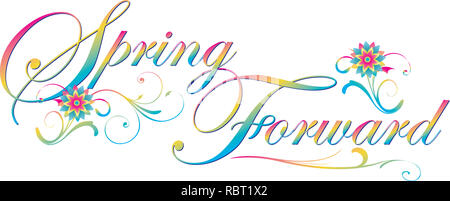 Bunte Feder Banner Stockfoto