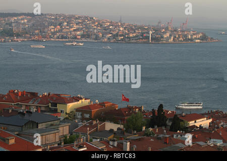 Bosporus, Istanbul, Türkei Stockfoto