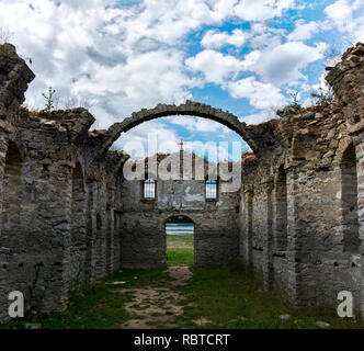Verlassene Kirche in Bulgarien Stockfoto