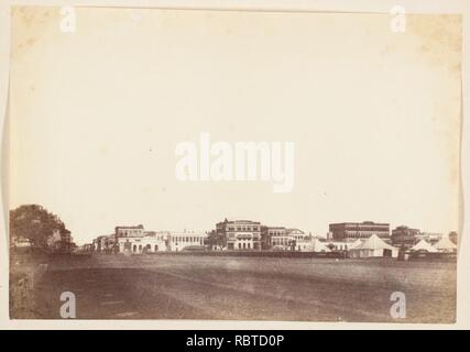 - Ein Blick in Kalkutta einschließlich der Gebäude von Payne und Co., die Mountain Hotel, und Scott und Co. - Stockfoto