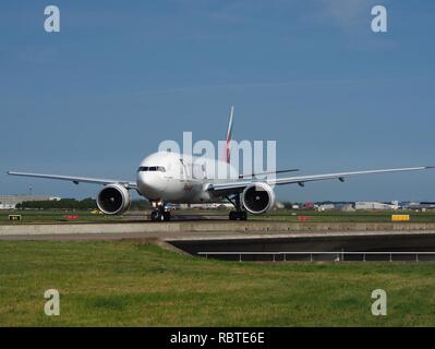 Ein 6-EFH Emirates Boeing 777-F 1 H-cn 35608 Bild 2. Stockfoto