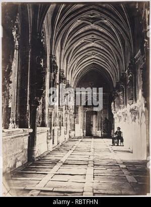 - Kreuzgang der Kirche des Heiligen Johannes der Könige, Toledo, Spanien - Stockfoto